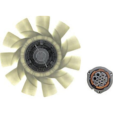Ventilator. radiator Fan clutch with fan 680mm number of blades 11 number of pins 5 VOLVO FM FM12 D11A-370-D9B380 08.98- VOLVO FM12 (FM9), 08.1998 - 11.2008 MAHLE CFF 495 000P