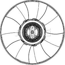 Ventilator. radiator Ventilator MERCEDES SPRINTER 35-T B906 SPRINTER 35-T B907 SPRINTER 35-T B907 B910 SPRINTER 3 MERCEDES-BENZ SPRINTER 3-t (903), Cadru de sprijin, 01.1995 - 05.2012 MAHLE CFF 493 000P