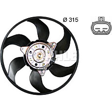 Ventilator. radiator Ventilator radiator CADILLAC BLS OPEL SIGNUM VECTRA B VECTRA C VECTRA C GTS SAAB 9-3 9-3X 1. CADILLAC BLS (YSCF), Sedan, 04.2006 - MAHLE CFF 382 000S