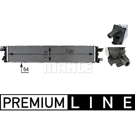 Intercooler. compresor Intercooler AUDI A4 B8 A5 A6 ALLROAD C7 A6 C7 A7 Q3 1.4-2.0D-3.0 11.08-10.18 AUDI A7 (4GA, 4GF), Sportback, 07.2010 - 05.2018 MAHLE CIR 1 000P