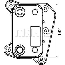 Radiator ulei. ulei motor Oil radiator MERCEDES C T-MODEL S202 C W202 E T-MODEL S210 E W210 2.1D-2.2D 09.97-03.03 MERCEDES-BENZ E-CLASS T-Model (S210), Turism, 06.1996 - 03.2003 MAHLE CLC 38 000P