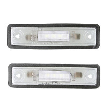 Elemente iluminare Licence plate lamp LED ligght colour: white set 12V with road approval OPEL ASTRA F ASTRA F CLASSIC ASTRA F/KOMBI ASTRA G ASTRA G CLASSIC ASTRA G/KOMBI CORSA B 09.86-12.12 M-TECH CLP018