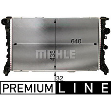 Radiator. racire motor Radiator motor se potriveste. MERCEDES C C204 C T-MODEL S204 C W204 CLS C218 CLS SHOOTING BRAKE X218 E T- MERCEDES-BENZ E-CLASS T-Model (S212), Turism, 08.2009 - 12.2016 MAHLE CR 1772 000P