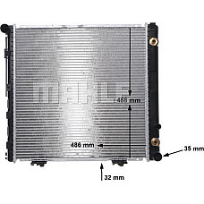 Radiator, racire motor MERCEDES-BENZ E-CLASS T-Model (S124), Turism, 06.1993 - 06.1996 MAHLE CR 291 000S