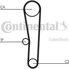 Curea de distributie se potriveste. HYUNDAI ACCENT II GETZ LANTRA II 1.3-1.5 12.96-11.05 HYUNDAI GETZ (TB), Hatchback, 06.2001 - 01.2011 Continental CT1062