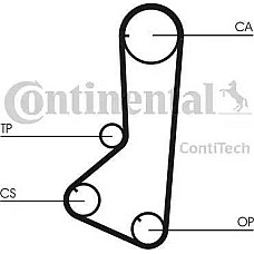 Curea de distributie se potriveste. CHERY TIGGO DODGE STRATUS MITSUBISHI DELICA - SPACE GEAR GALANT VII GALANT VIII L 300 III L2 MITSUBISHI SPACE WAGON (N3_W, N4_W), Dubita, 05.1991 - 11.2000 Continental CT839