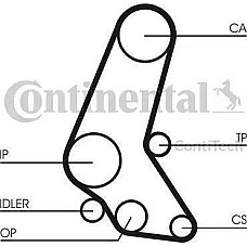 Set curea de distributie Set de sincronizare centura pinion se potriveste. MAZDA 323 S V OPEL ASTRA F COMBO-MINIVAN CORSA B VEC OPEL COMBO (71_), Box/MPV, 07.1994 - 10.2001 Continental CT748K6