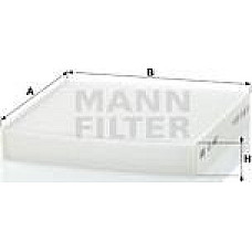 Filtru. aer habitaclu Filtru habitaclu DAIHATSU CUORE VII SIRION TERIOS FIAT SEDICI SUBARU BRZ SUZUKI BALENO ERTI DAIHATSU TERIOS (J2_), Crossover, 11.2005 - Mann-Filter CU 1827