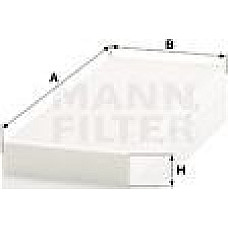 Filtru. aer habitaclu Filtru habitaclu MAN LION S INTERCITY LIONS CITY NG NL NM NU MERCEDES CAPACITY CITARO 2 CI MAN NL (A37), Autobuz, 09.1988 - Mann-Filter CU 3959