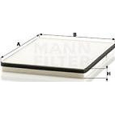 Filtru. aer habitaclu Filtru habitaclu DAF 95 XF CF 85 XF 105 XF 106 XF 95 01.97- DAF XF 95 (< TE95XF), 01.2002 - 12.2006 Mann-Filter CU 3132