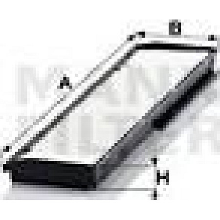 Filtru. aer habitaclu Filtru habitaclu MERCEDES 124 C124 124 T-MODEL S124 124 W124 E A124 E C124 E T-MODEL S124 E MERCEDES-BENZ E-CLASS T-Model (S124), Turism, 06.1993 - 06.1996 Mann-Filter CU 3822-2