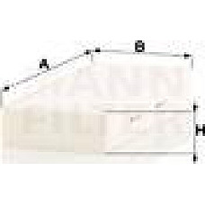 Filtru. aer habitaclu Filtru habitaclu CLAAS ARES AXION HITACHI LX JOHN DEERE 200 300 400 4000 50 500 600 6000 70 Mann-Filter CU 32 003