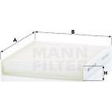Filtru. aer habitaclu Filtru habitaclu LEXUS ES NX II RX UX MAZDA 2 CX-9 SUBARU IMPREZA OUTBACK SUZUKI SWACE TOYO TOYOTA PRIUS PHV (_W52_), Hatchback, 01.2016 - Mann-Filter CU 22 032