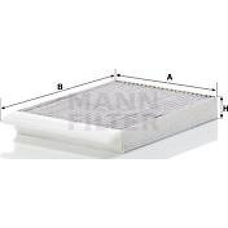 Filtru. aer habitaclu Filtru habitaclu cu carbon activat MERCEDES EQV W447 ESPRINTER B910 EVITO W447 EVITO TOURER MERCEDES-BENZ eVITO (W447), Van, 03.2019 - Mann-Filter CUK 30 012
