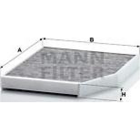 Filtru. aer habitaclu Filtru habitaclu cu carbon activat FORD TOURNEO CUSTOM TOURNEO CUSTOM V362 TRANSIT CUSTOM T FORD TRANSIT CUSTOM V362 (FY, FZ), Van, 04.2012 - Mann-Filter CUK 29 007