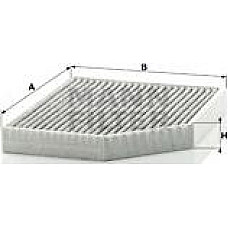 Filtru. aer habitaclu Filtru habitaclu cu carbon activat AUDI A4 ALLROAD B8 A4 B8 A5 Q5 PORSCHE MACAN 1.8-4.2 06. AUDI A5 (8TA), Sportback, 07.2007 - 01.2017 Mann-Filter CUK 2450