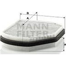 Filtru. aer habitaclu Filtru habitaclu cu carbon activat MERCEDES C T-MODEL S202 C W202 CLK A208 CLK C208 E T-MOD MERCEDES-BENZ C-CLASS (W202), Sedan, 03.1993 - 05.2000 Mann-Filter CUK 2897