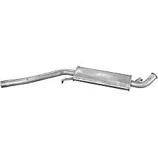 Toba esapamet intermediara Sistem de evacuare a amortizorului AUDI 100 C3 200 C2 200 C3 1.8-2.4D 10.79-07.91 4MAX 0219-01-00109P