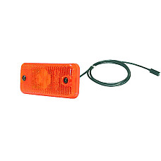 Lampa gabarit Vignal portocaliu cu LED-uri 24V lampa de pozitie cu 500mm cablu si conector AP VIGNAL VALD10493