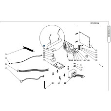 Accesorii si piese masina de echilibrat Evert rezistor de la franare CB900B echilibrist numarul parte: 5508004 in sistemul Nr 14 EVERT EVERTZT5508004