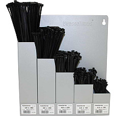 Colier furtun Cable tie cable 500pcs colour: neagra width 25/36/48 mm length 100/140/200/290/300mm material: plastic 5 types set DRESSELHAUS 4499/000/06 8615