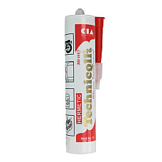 Material de etansare Silicon de etansare etansare izolant de silicon cartus 300ml culoare: Rosu rezistent la Apa Lichid racire Uleiuri de motor Vaselina -60/300Ccarton inlocuieste garniturile de hirtie plasti TECHNICQLL TE B-105 300 ML