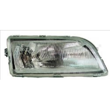 Far Lampa frontala Stanga H4 electric mecanic fara motoras culoare insert: argintiu VOLVO S40 I V40 TYC TYC 20-3730-08-2