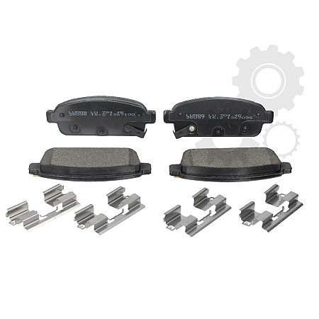 set placute frana disc OPEL ASTRA J Producator BRECK 25096 00 704 20