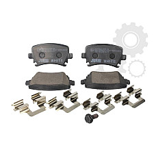 set placute frana disc DODGE JOURNEY Producator JURID 573158JC