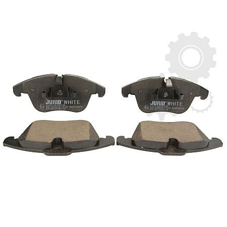 set placute frana disc PEUGEOT 407 6D Producator JURID 573311JC