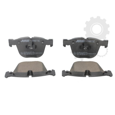 set placute frana disc Producator JURID 571991JC