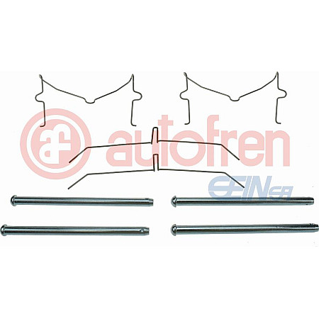 Set accesorii. placute frana Kit montare placute frana Fata TOYOTA HILUX VII 2.5D-3.0D 03.05-09.15 TOYOTA HILUX VII (_N1_, _N2_, _N3_), Ridica, 08.2004 - AUTOFREN SEINSA D43042A