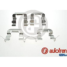 Set accesorii. placute frana Kit montare placute frana Fata INFINITI G NISSAN NP300 NAVARA PATHFINDER III RENAULT NISSAN NP300 NAVARA (D40), Ridica, 10.2004 - AUTOFREN SEINSA D42986A