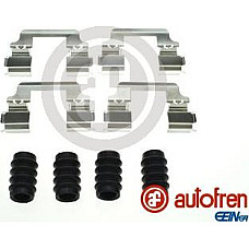 Set accesorii. placute frana Kit montare placute frana Spate BMW 3 G20 G80 G28 5 F10 5 F11 5 G30 F90 5 G31 6 F12 BMW X3 (G01, F97), Crossover, 07.2017 - AUTOFREN SEINSA D42929A