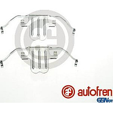 Set accesorii. placute frana Kit montare placute frana Fata BMW 1 E81 1 E82 1 E87 1 E88 3 E90 3 E91 3 E92 3 E93 5 BMW Z4 ROADSTER II (E89), Roadster, 02.2009 - 08.2016 AUTOFREN SEINSA D42477A