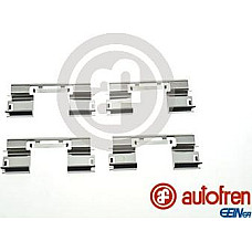 Set accesorii. placute frana Kit montare placute frana Fata CHEVROLET AVEO CRUZE ORLANDO TRAX FORD TRANSIT CONNEC CHEVROLET ORLANDO (J309), Dubita, 12.2010 - AUTOFREN SEINSA D42874A