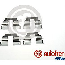 Set accesorii. placute frana Kit montare placute frana Spate HONDA CIVIC IX CIVIC VIII 1.4-2.2D 09.05- HONDA CIVIC IX (FK), Hatchback, 02.2012 - AUTOFREN SEINSA D42876A