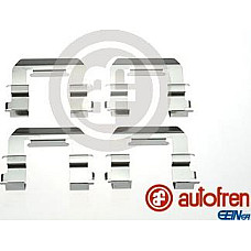 Set accesorii, placute frana OPEL ZAFIRA TOURER C (P12), Dubita, 10.2011 - AUTOFREN SEINSA D42877A