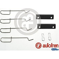 Set accesorii. placute frana Kit montare placute frana Spate CITROEN SAXO XSARA ZX DAEWOO LEGANZA PEUGEOT 106 II PEUGEOT 309 I (10C, 10A), Hatchback, 10.1985 - 12.1989 AUTOFREN SEINSA D42386A