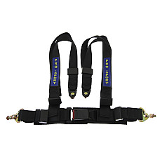 "Echipament interior PASY SPORTOWE PRO SPORT 4 PUNKTOWE - BLACK 2""" SPEEDMAX PP-PS-002