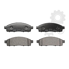 set placute frana disc MITSUBISHI L 200 KBT KAT Producator BRECK 24529 00 701 10