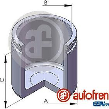 Piston. etrier frana Pistoan etrier Fata 54mm 53mm DS DS 3 ABARTH 500 - 595 - 695 500C - 595C - 695C GRANDE PUNTO FIAT STILO (192_), Van, 10.2001 - 08.2008 AUTOFREN SEINSA D02565