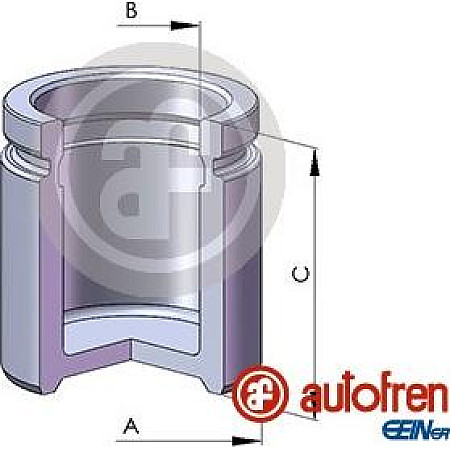 Piston, etrier frana VW POLO (9N_), Hatchback, 10.2001 - 10.2014 AUTOFREN SEINSA D02560