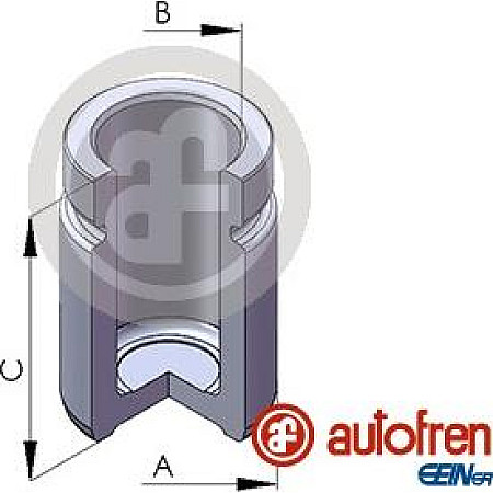 Piston, etrier frana KIA RIO II (JB), Hatchback, 03.2005 - AUTOFREN SEINSA D02599