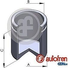 Piston, etrier frana PEUGEOT BOXER (230L), Van, 03.1994 - 08.2005 AUTOFREN SEINSA D02597