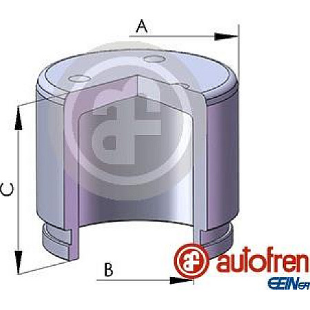 Piston. etrier frana Pistoan etrier Spate 43mm 29mm TOYOTA 4 RUNNER II HILUX V HILUX VI LAND CRUISER LAND CRUISER TOYOTA HILUX/4-RUNNER IV (LN_, KZN1_, VZN1_), Crossover, 08.1988 - 11.1998 AUTOFREN SEINSA D0 25123