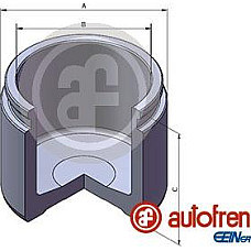 Piston. etrier frana Pistoan etrier Spate 43mm 45mm TOYOTA AVANZA AVENSIS VERSO PREVIA I PREVIA II 1.3-2.4 01.90- TOYOTA ESTIMA EMINA / LUCIDA (_R1_, _R2_), Dubita, 05.1990 - 12.1999 AUTOFREN SEINSA D025339