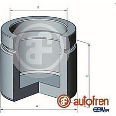 Piston. etrier frana Pistoan etrier Fata 54mm 56mm AUDI A1 A3 TT BMW 1 E81 1 E82 1 E87 1 E88 3 E90 3 E91 3 E92 3 VW GOLF IV Variant (1J5), Turism, 05.1999 - 06.2006 AUTOFREN SEINSA D025487