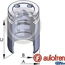 Piston. etrier frana Pistoan etrier Spate 34mm 50mm MINI R50 R53 R52 TOYOTA COROLLA YARIS 1.0-2.0D 06.01- TOYOTA YARIS (_P13_), Hatchback Van, 10.2012 - AUTOFREN SEINSA D025241