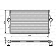 Intercooler compresor VOLVO XC70 CROSS COUNTRY Producator VALEO 818281